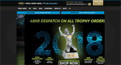 Desktop Screenshot of football-trophies.net